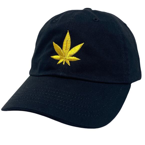 Plant Life Gold Leaf Dad Hat - Picture 3 of 7